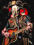 Hank III Skull Head Shirt