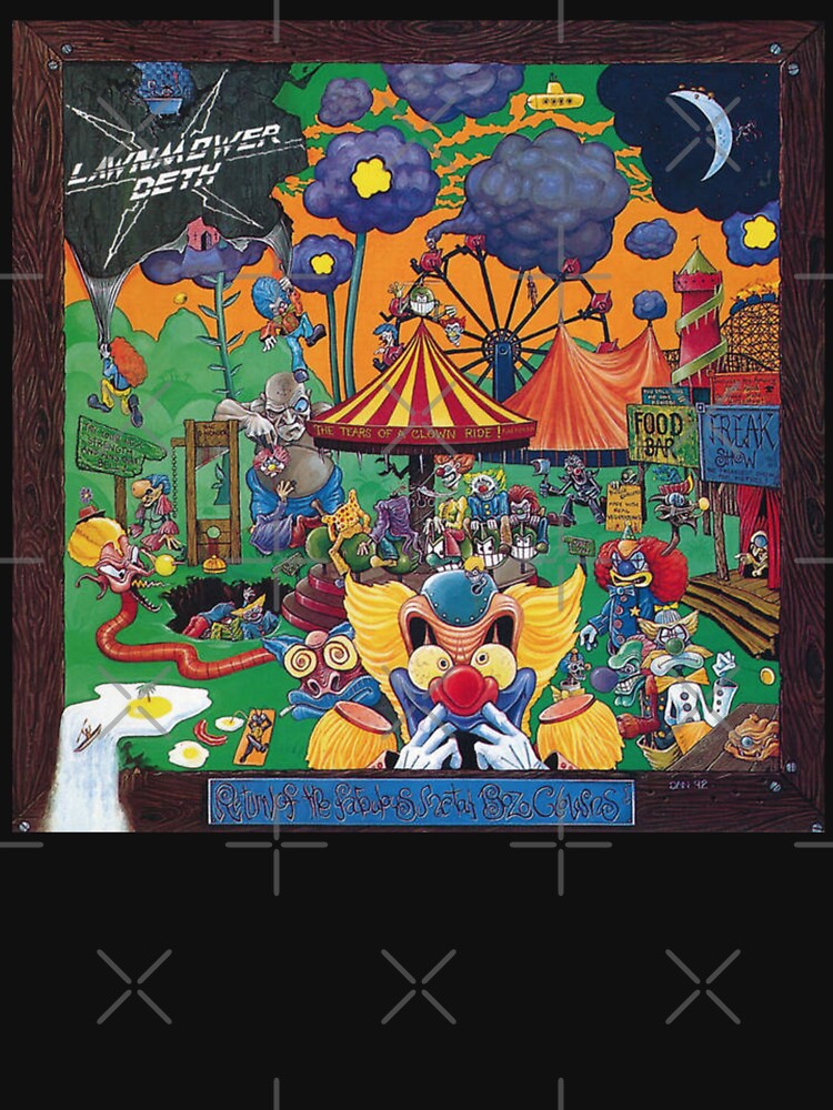 Lawnmower Deth - Return Of The Fabulous Metal Bozo Clowns Album 1992 Shirt