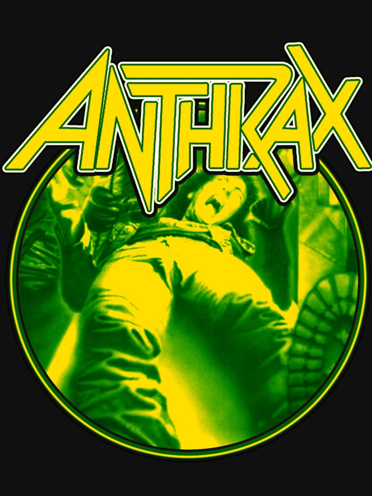 Anthrax Spreading The Disease Green Design Shirt
