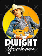 Retro Dwight Yoakam Music Legend Design Shirt