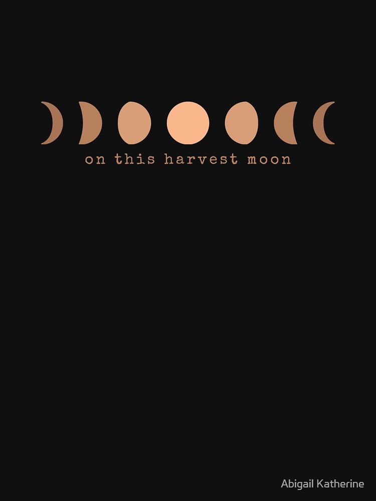 Harvest Moon - Neil Young - Minimalist Lyrics Shirt