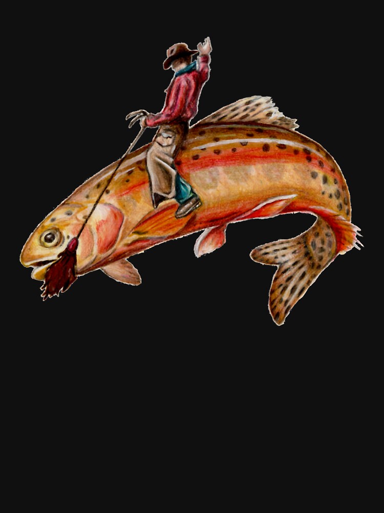 Golden Trout Cowboy Shirt