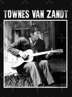 Townes Van Zandt TVZ Texas Troubadour Delta Momma 80s Shirt