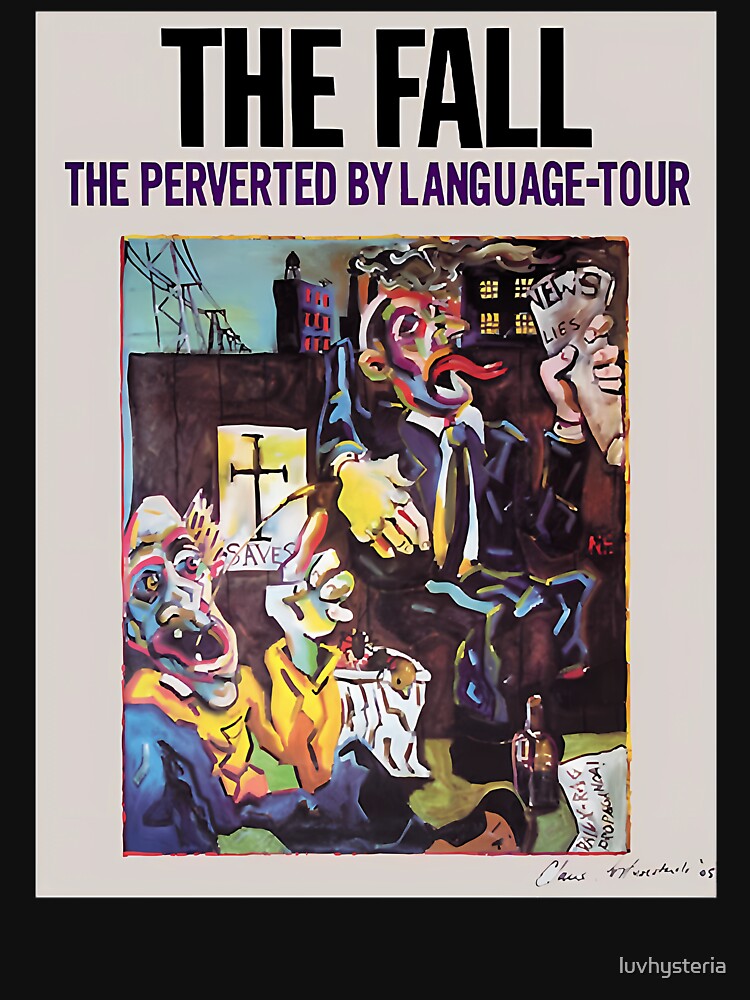 The Fall The Perverted By Language Tour Shirt