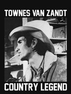 Townes Van Zandt Country Legend Vintage Portrait Design Shirt