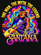 Devadip Santanaa The Man The Myth The Legend Psychedelic Graphic Shirt