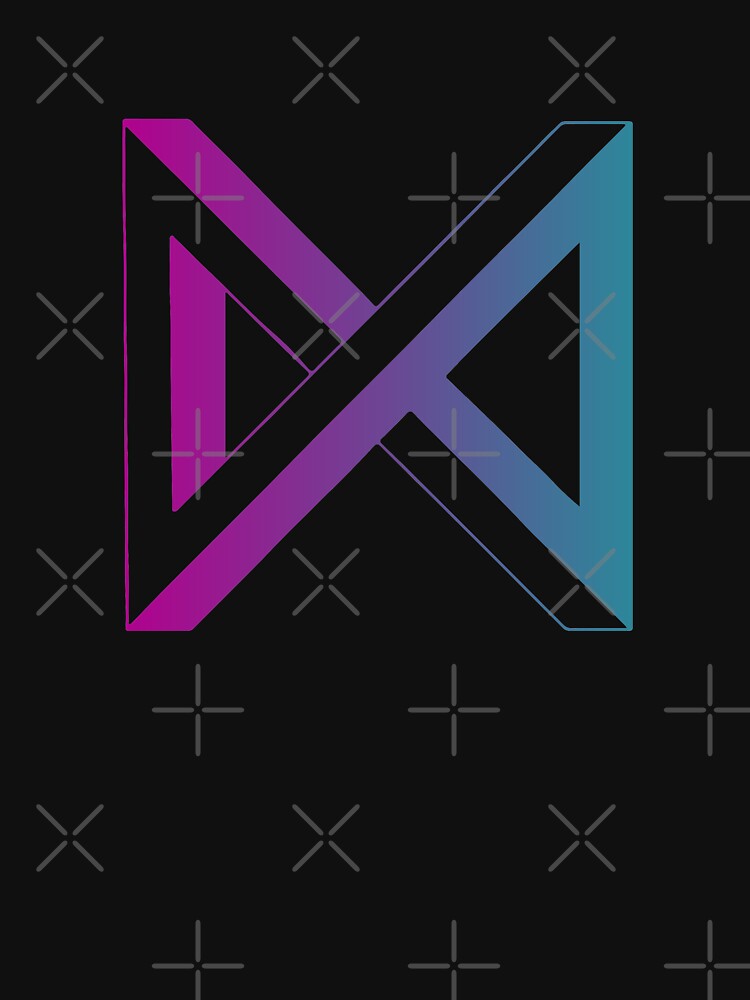 Monsta X Gradient Logo Shirt