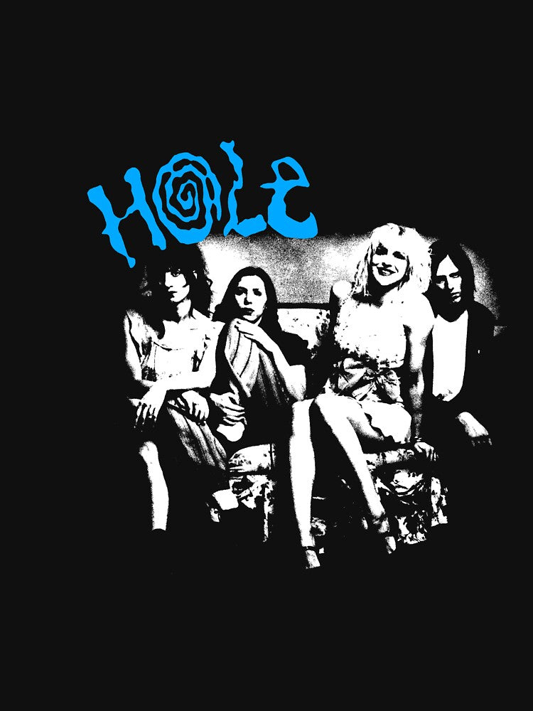 Retro Silhouette Noise Rock Band Shirt