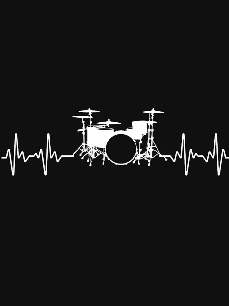Cool Drum Set Art For Drum Player Drummer Sticks Shirt