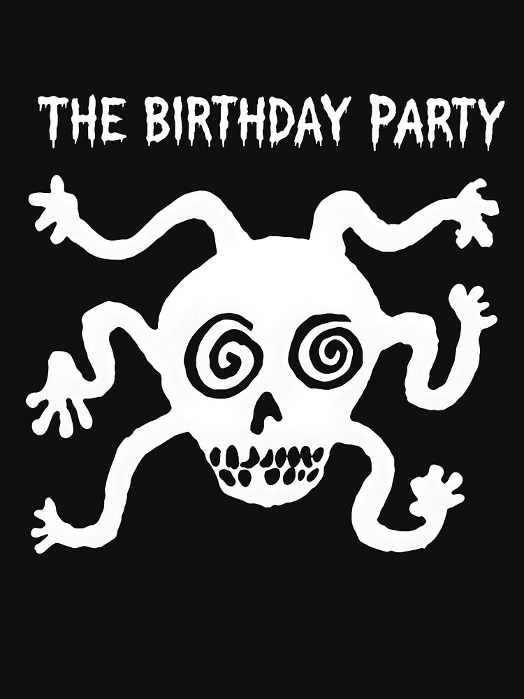 The Birthday Party Skull Art Shirt