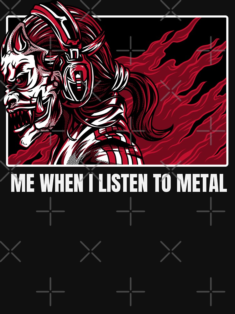 When I Listen To Metal Shirt