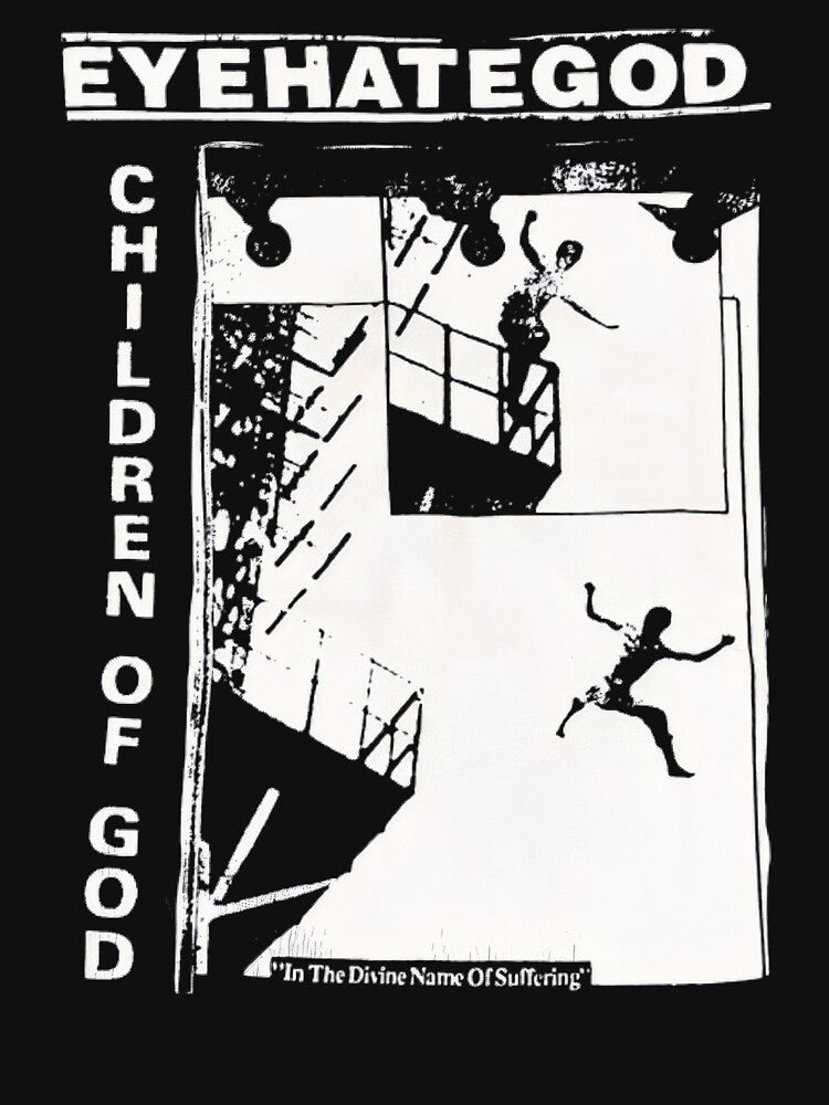 Black White Style Music Band Shirt