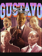 GUSTAVO FRING Vintage 90s Rap Style Gustavo Fring Bootleg Fan Shirt