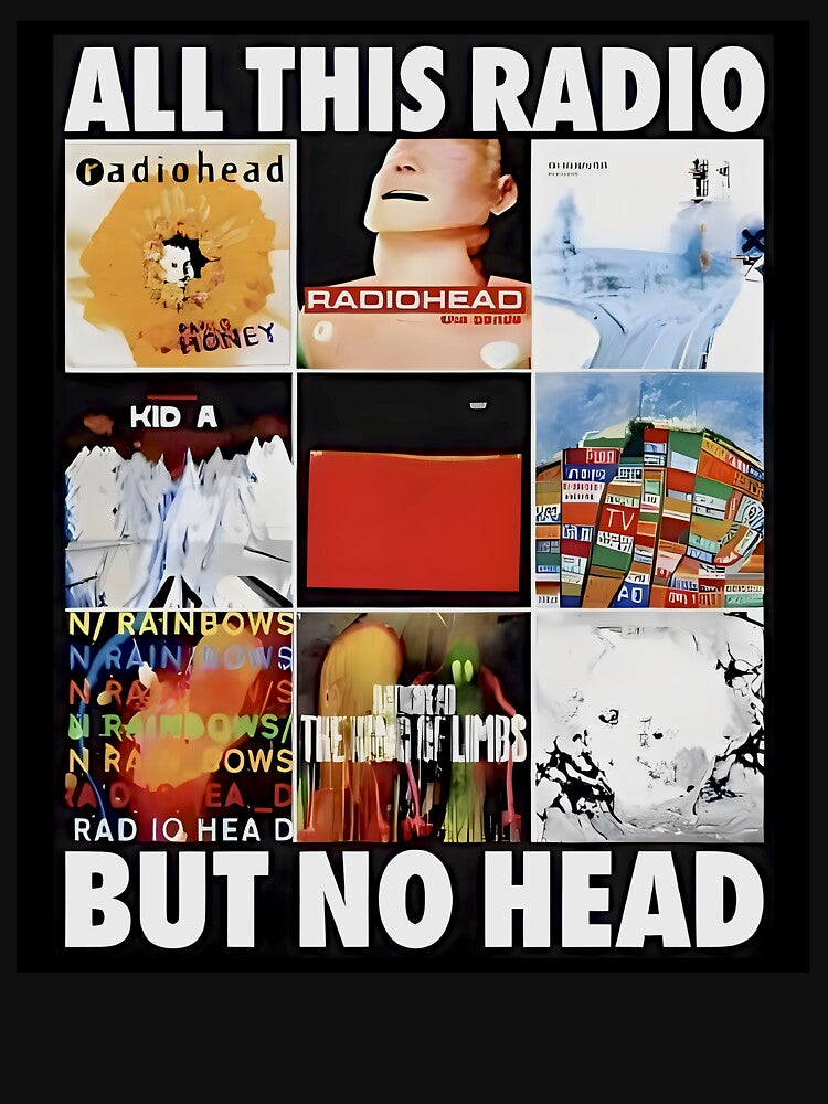 Album High And Dry Radiohead Shirt