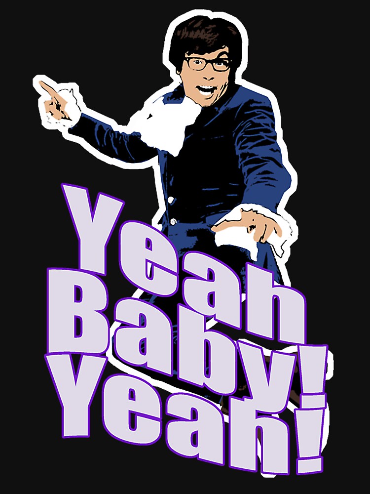 Austin Powers Yeah Baby YeahRelaxed Fit Shirt
