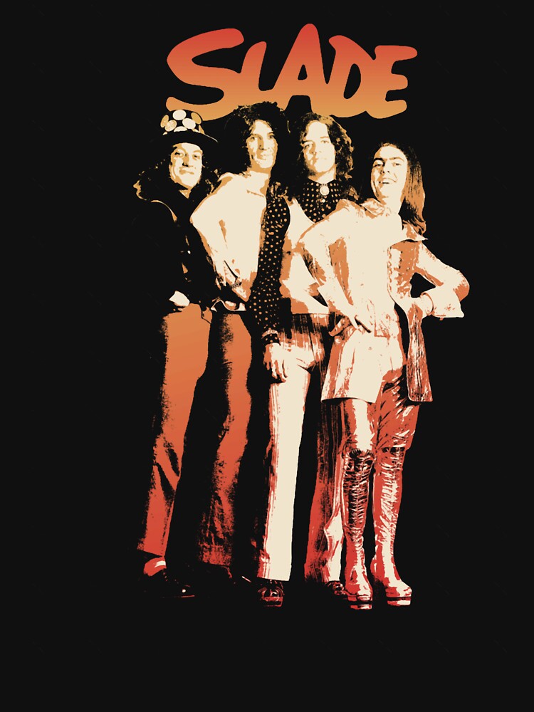 Slade Glam Rock Band Oversized Shirt