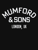 Mumford & Sons Black Vintage London Uk Shirt