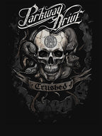 Metalcore Skull Rat And Snake Gothic Shirt
