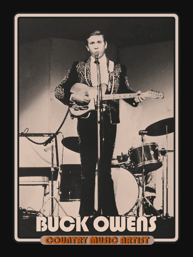Artist Buck Owens Vintage Shirt