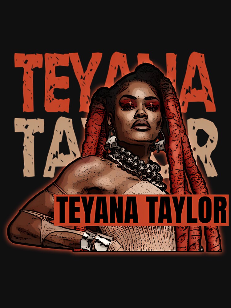 Teyana Taylor Inspired R&B Fashion Portrait Design Shirt