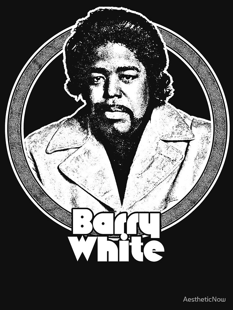 Original Retro Style ----- Barry White Design Shirt