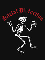 Social Distortions Skeleton Dancing Rock Shirt
