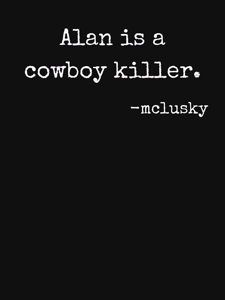 Mclusky Lyrics Shirt