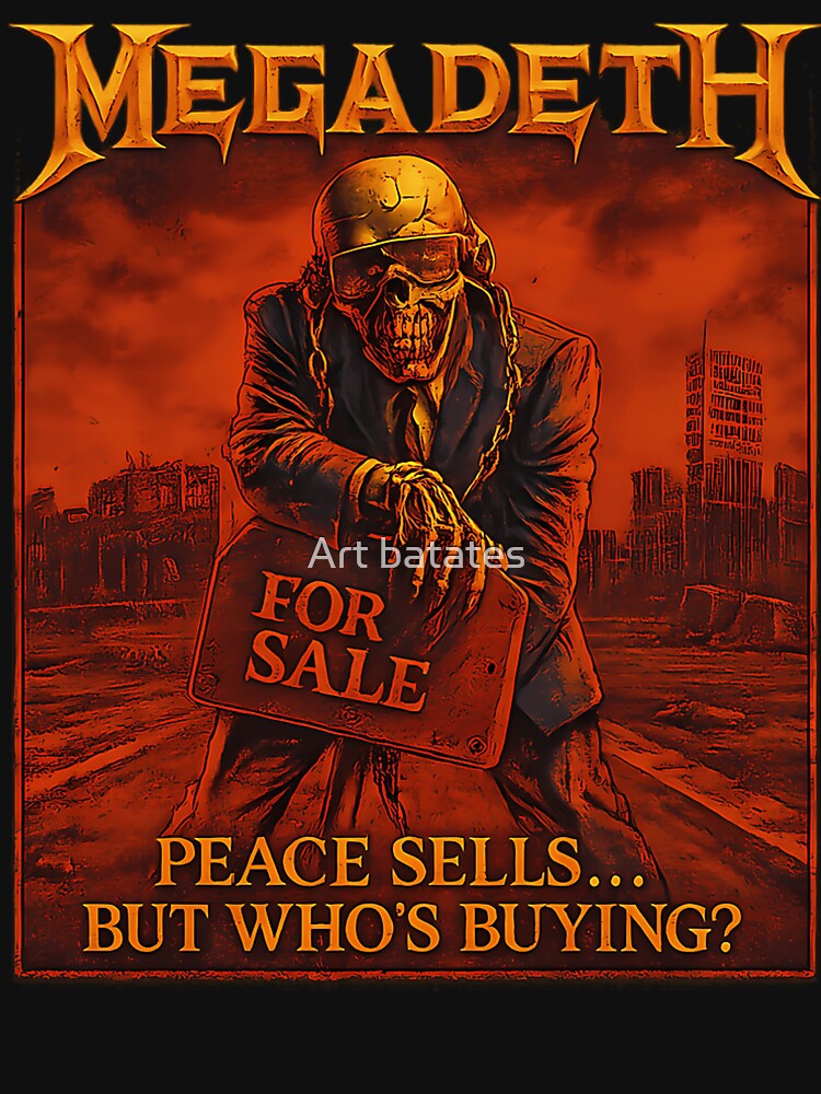 Megadeth Peace Sells But Whos Buying Album Art Shirt