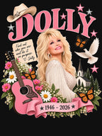 Dolly Memorial RIP Country Music Legend Tribute Shirt