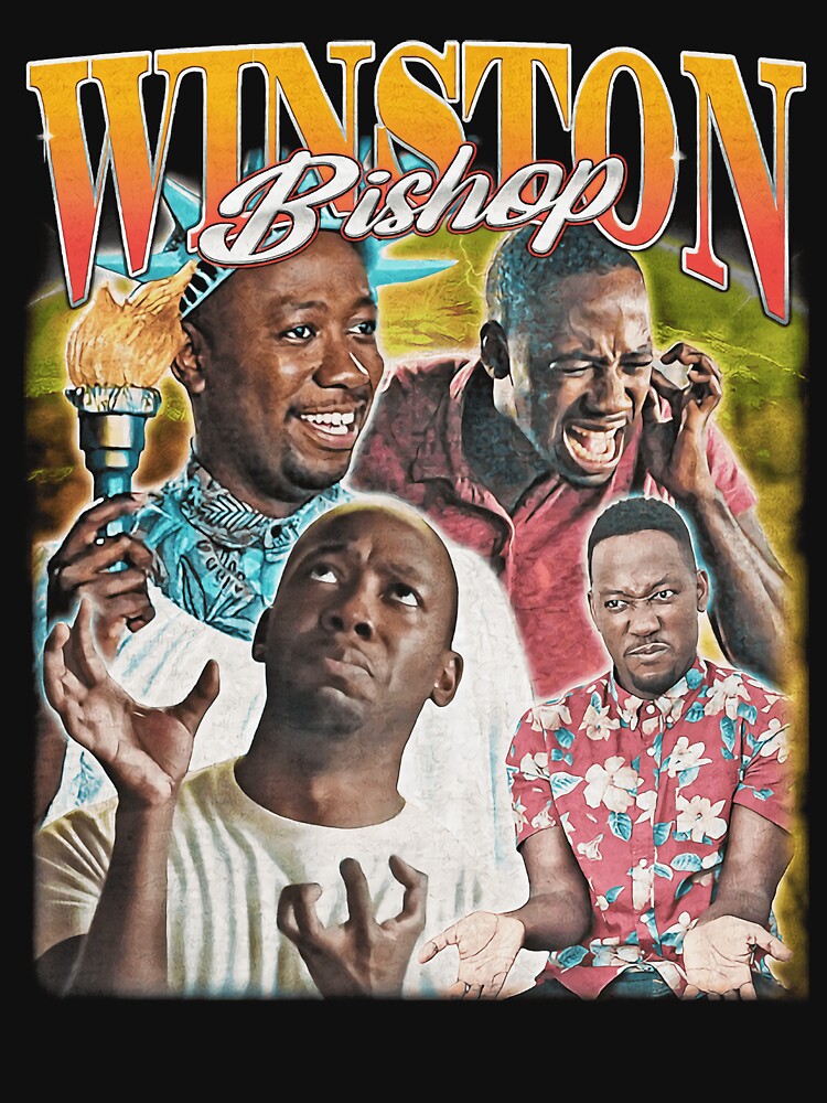 Winston Bishop Vintage 90s Bootleg Style Shirt