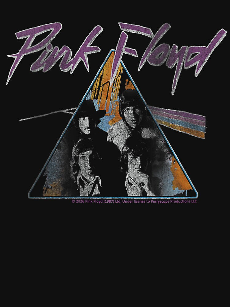 Pink Floyd Vintage Triangle Band Portrait Shirt