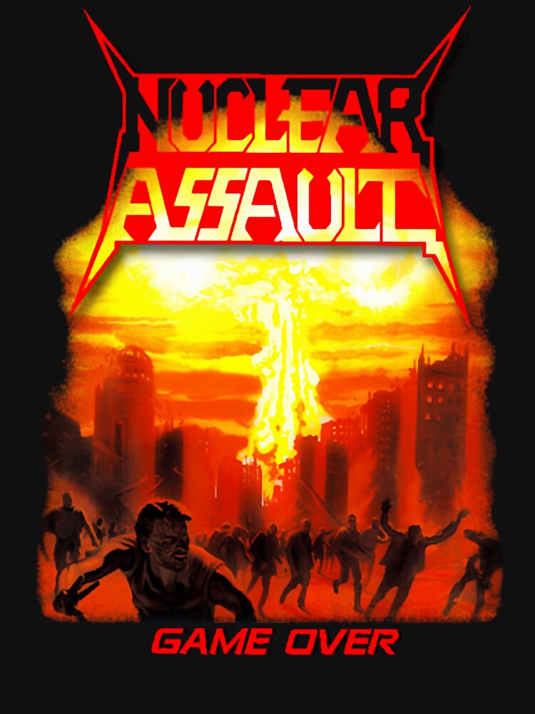 Nuclear Assault Game Over 1986 US Thrash Metal Shirt