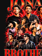 Jonas-Brothers Bootleg Vintage Tour Graphic 90s Style Shirt
