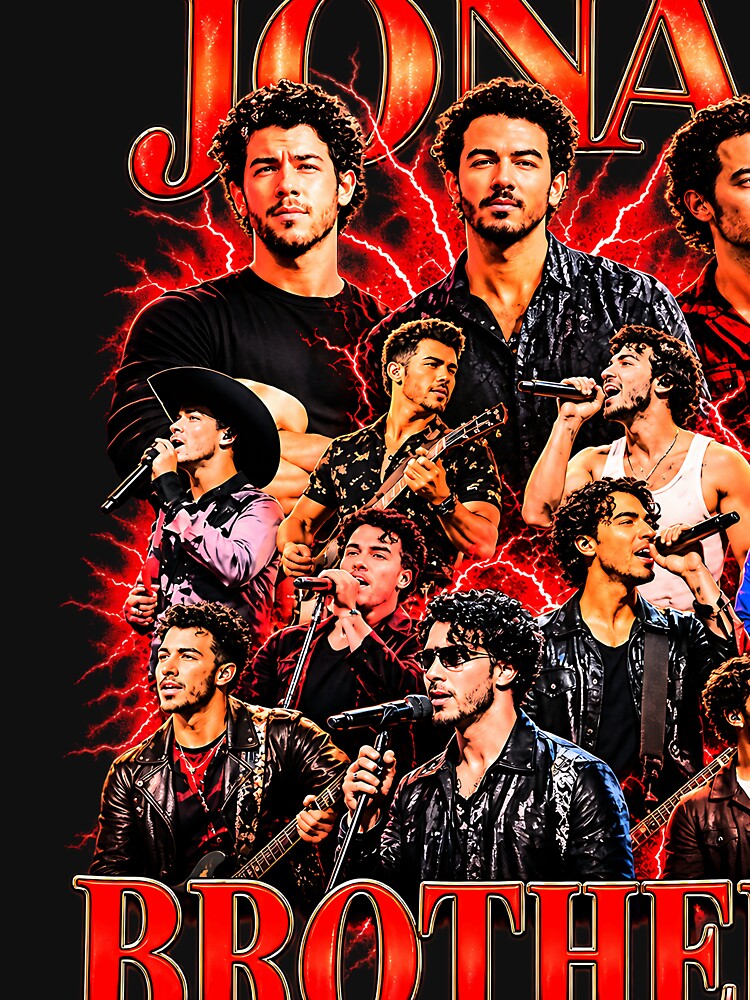 Jonas-Brothers Bootleg Vintage Tour Graphic 90s Style Shirt