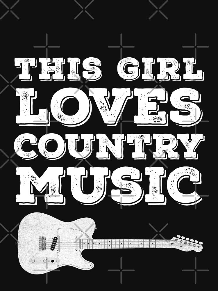 This Girl Loves Country Music Shirt