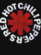 Black Hot Peppers Rock Band Graphic New Shirt