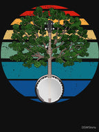 Vintage Banjo Retro Country Music Bluegrass Shirt
