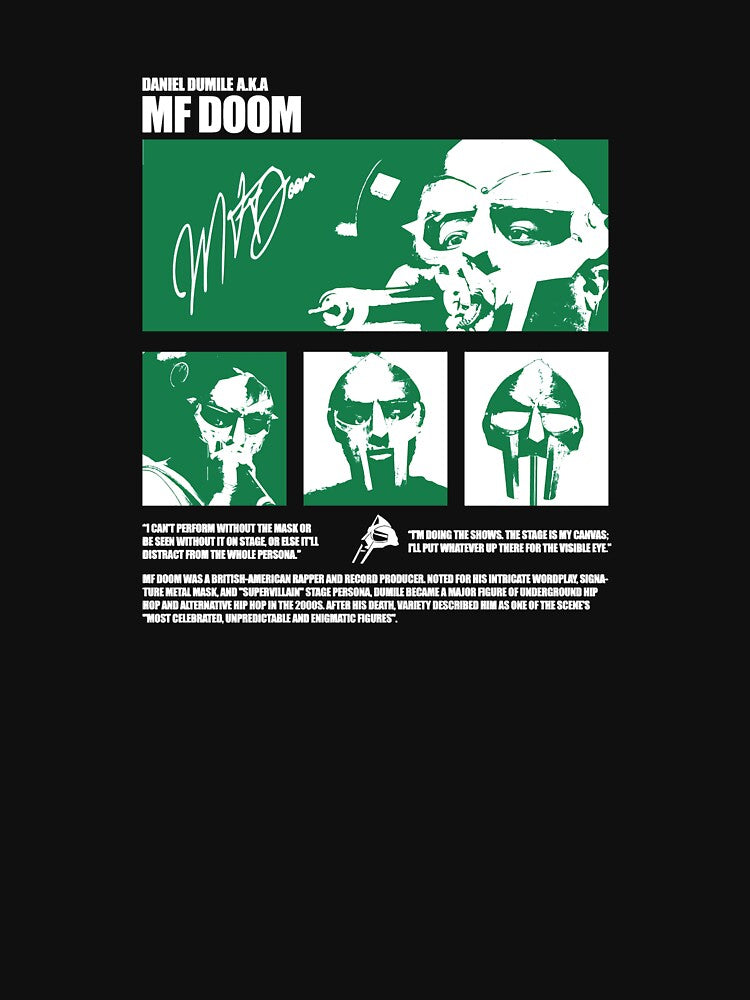 MF Doom Multi Panel Mask Shirt