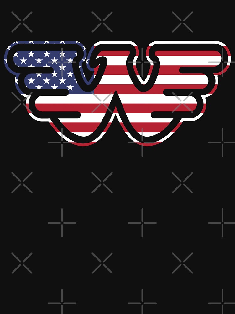 Waylon Jennings American Flag Shirt