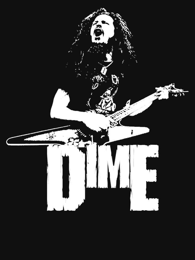 Dime - White Stencil Shirt