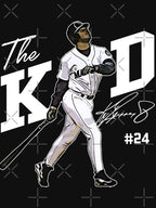 Ken Griffey Jr The Kid Baseball Vintage Signature 80s 90s Bootleg Rap Shirt