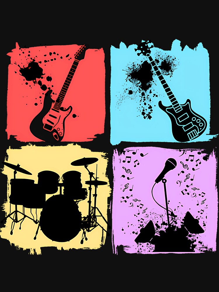 Rock Band Music Shirt