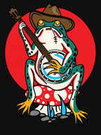 Country Singer Frog Playing Banjo Shirt
