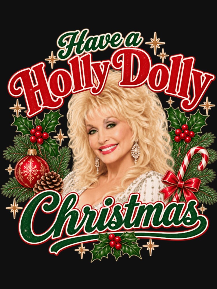 Dolly Parton Holly Dolly Christmas Shirt