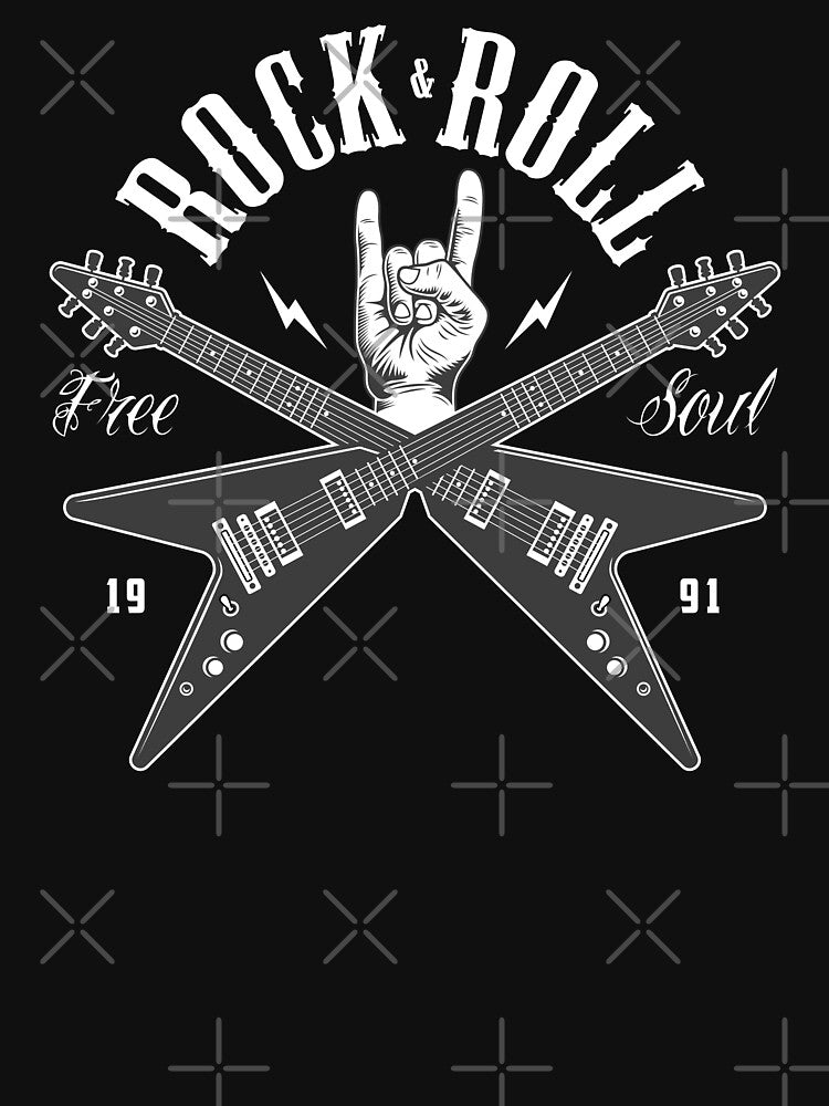 Rock And Roll Free Soul Shirt