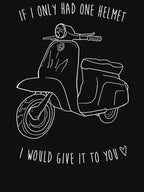 Downtown On A Moped Shirt
