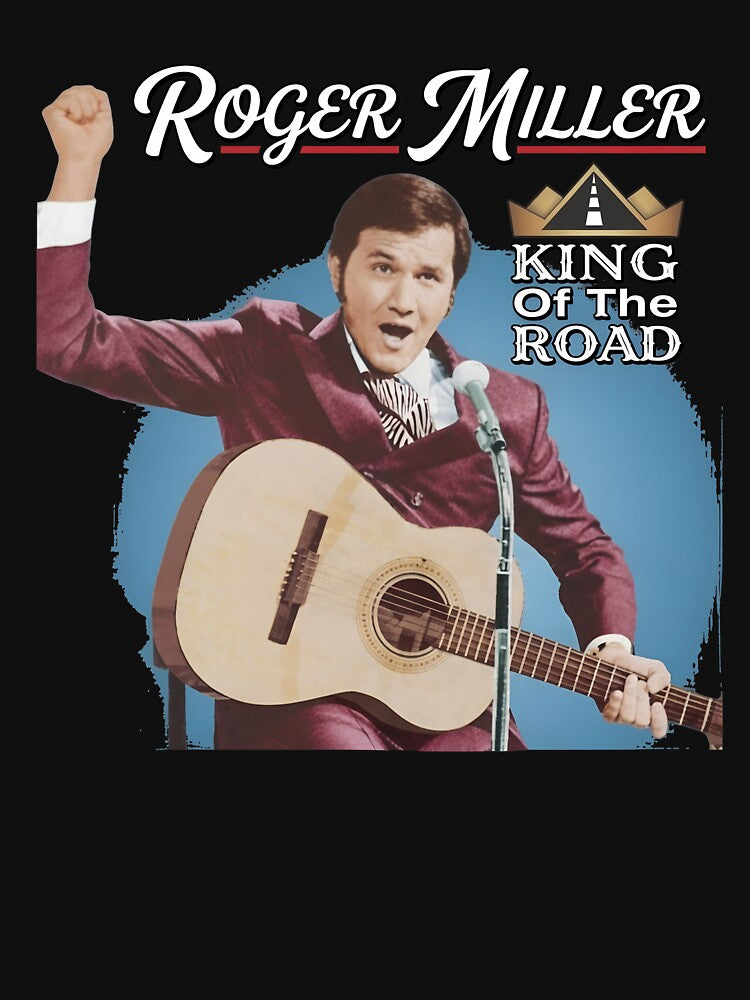 Miller Road Singer Music Retro Portrait Cover Shirt