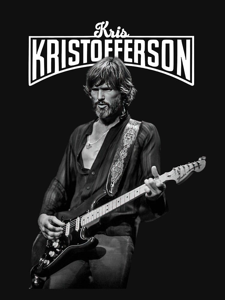 Kris Kristofferson Guitarist Vintage Shirt