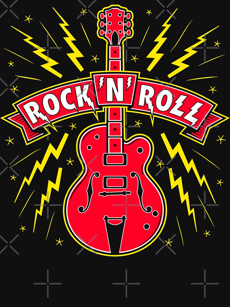 Rock 'N' Roll Guitar Shirt