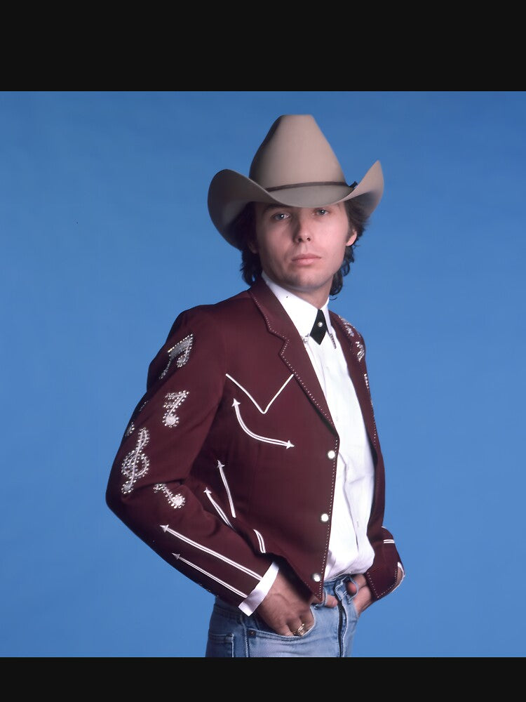 Dwight Yoakam Portrait Country Western Retro Style Shirt
